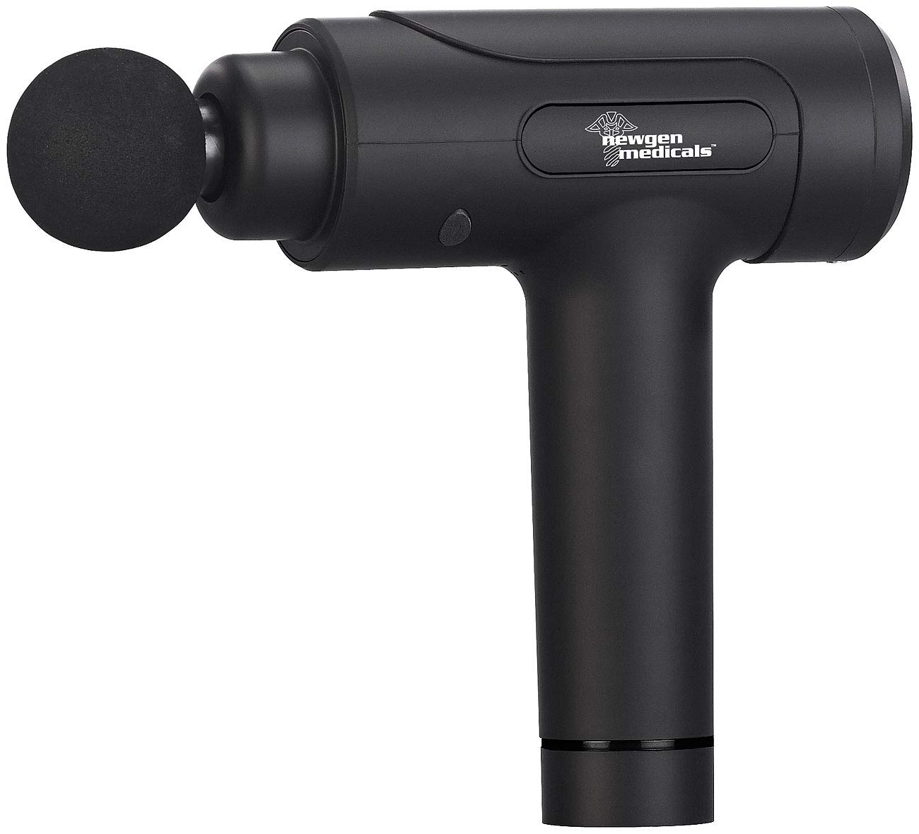 newgen medicals Massagepistolen: Akku-Hand-Massagegerät mit 6 Aufsätzen & 20 Stufen, 20 Watt (Fitness Massagegerät, Massage Maschine, Gun)