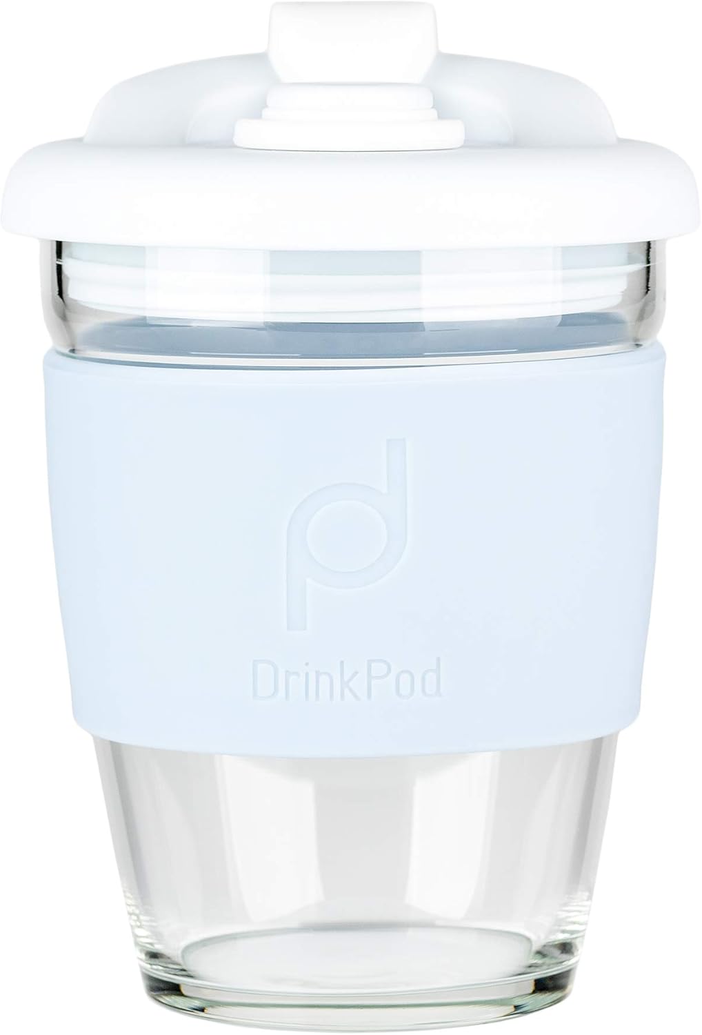 DrinkPod 12oz/340 ml Reusable Coffee Cup / Travel Mug with Rotating