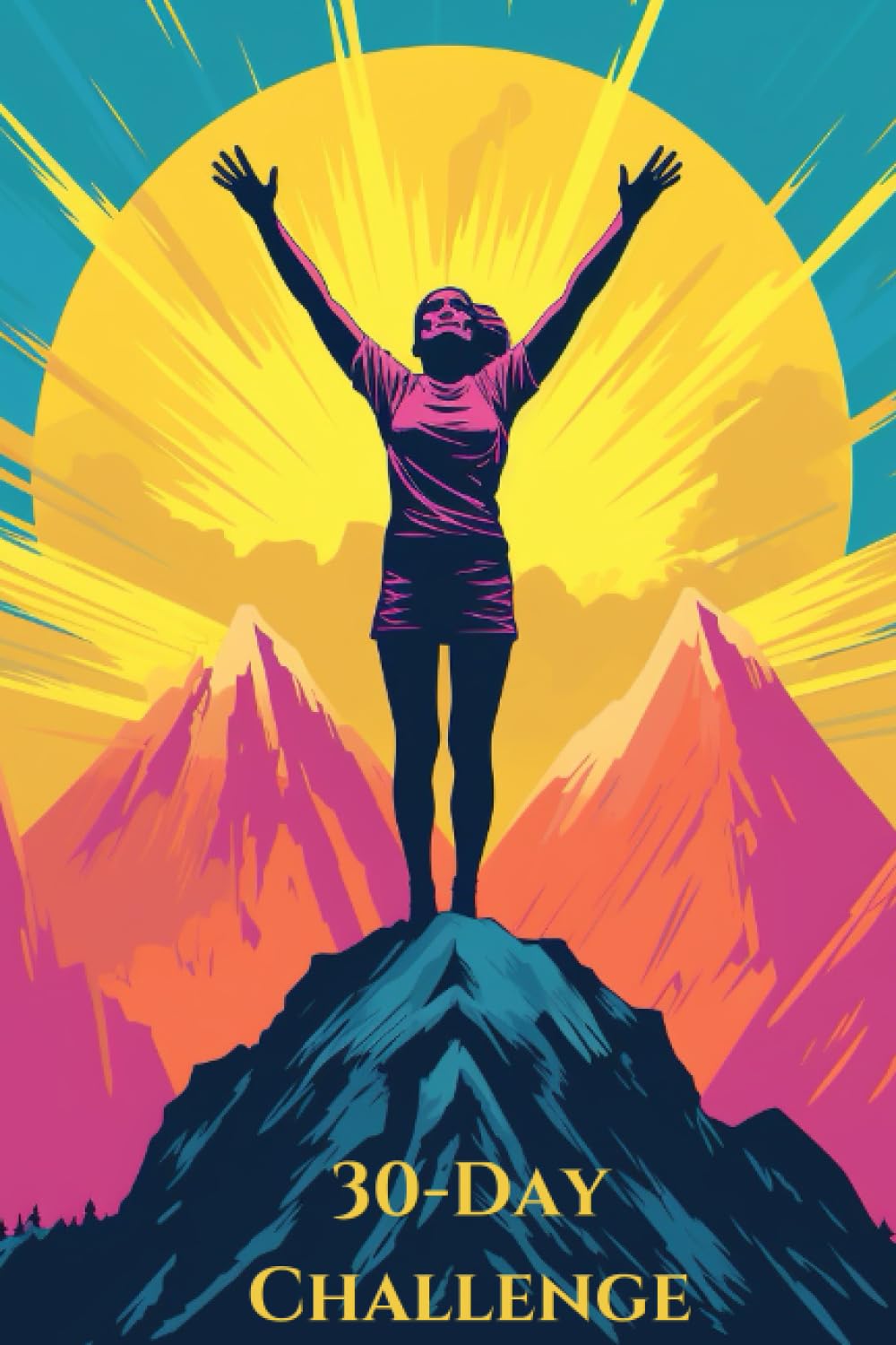 30-day Challenge Journal: Conquer your goals