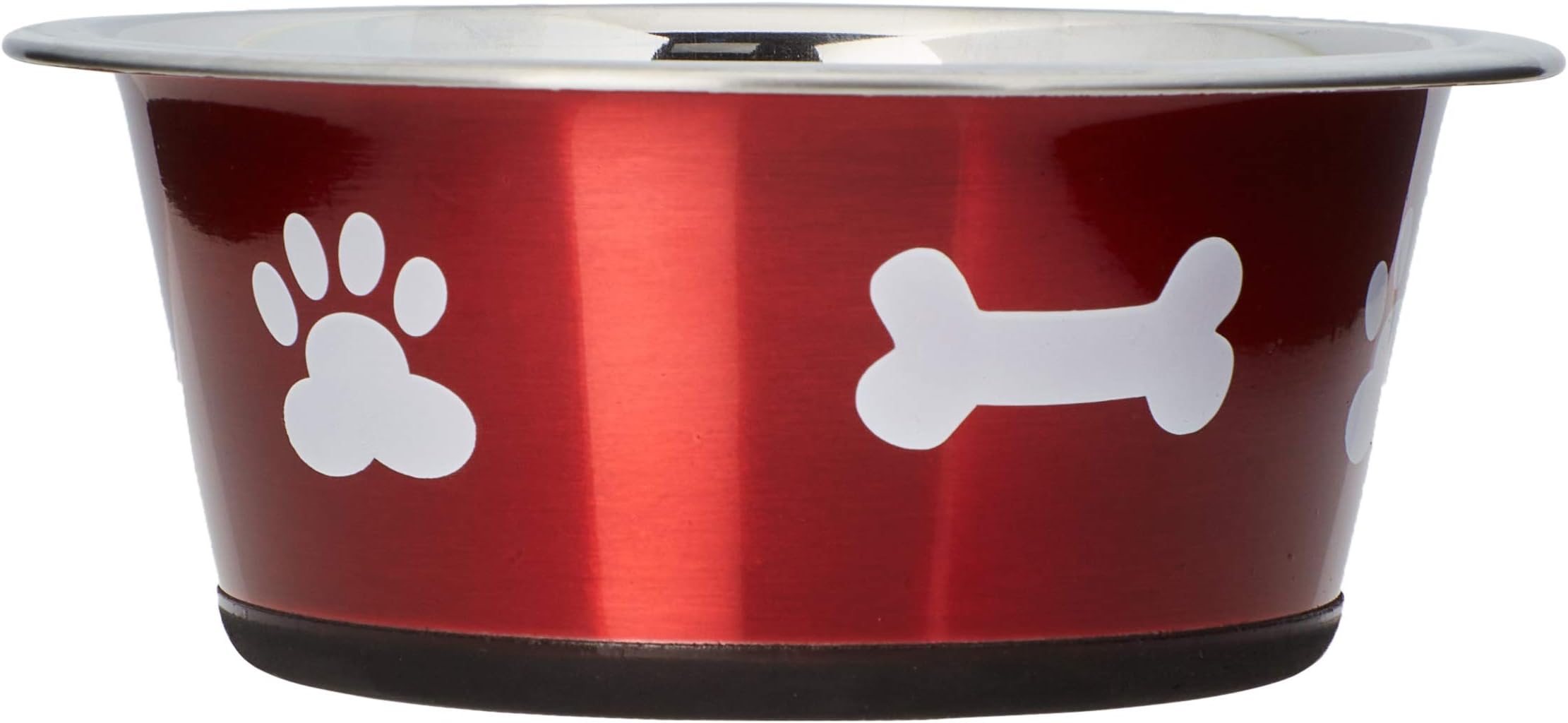 Classic Pet Products Classic Posh Paws Dish, 900 ml, Red