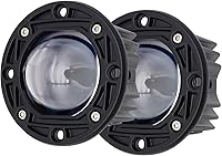 Szdystar 3 Inch Flush Mount LED Pods 2Pcs Yellow/White 30W Backup Reverse Fog Lights for Trucks SUV ATV UTV