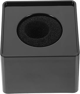 iplusmile Mic Flags Microphone Flag Station, Portable ABS Injection Molding Microphone Interview Logo Flag Station for Stage Karaoke Handheld Microphone Mic Flag