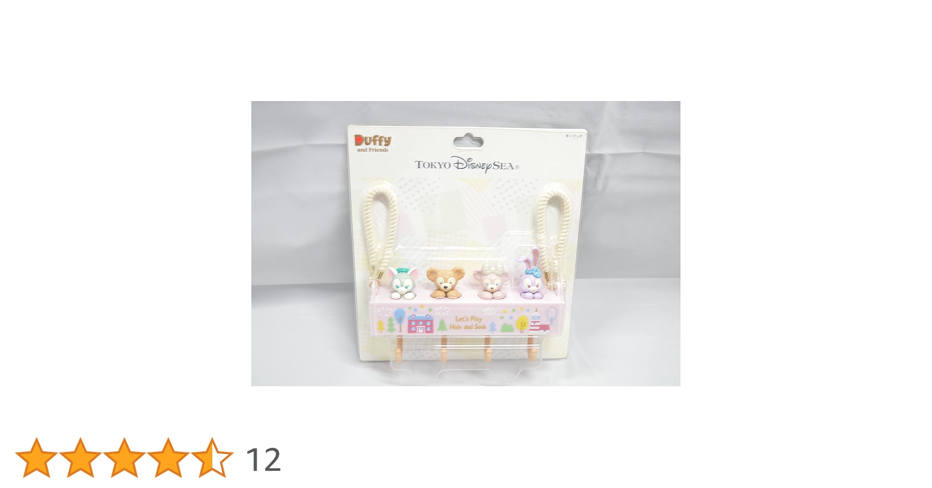 Amazon.co.jp: ダッフィー＆フレンズ キーフック ダッフィーたち
