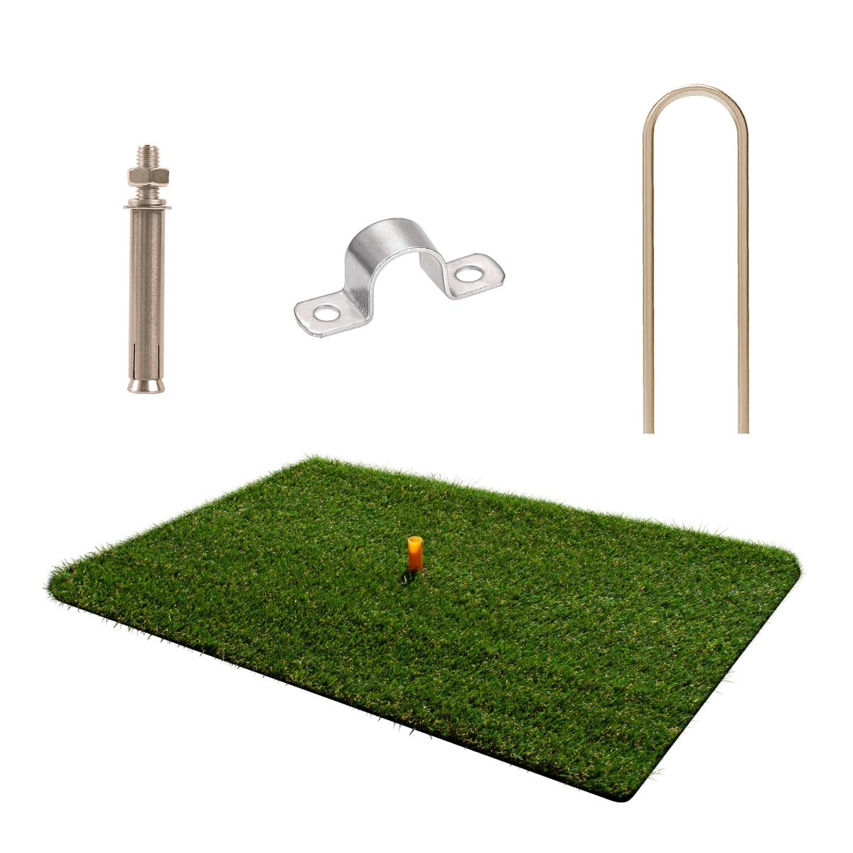 Jaula de Práctica de Golf 3x3x3m Malla 25mm Entrenamiento Golf Interior Exterior