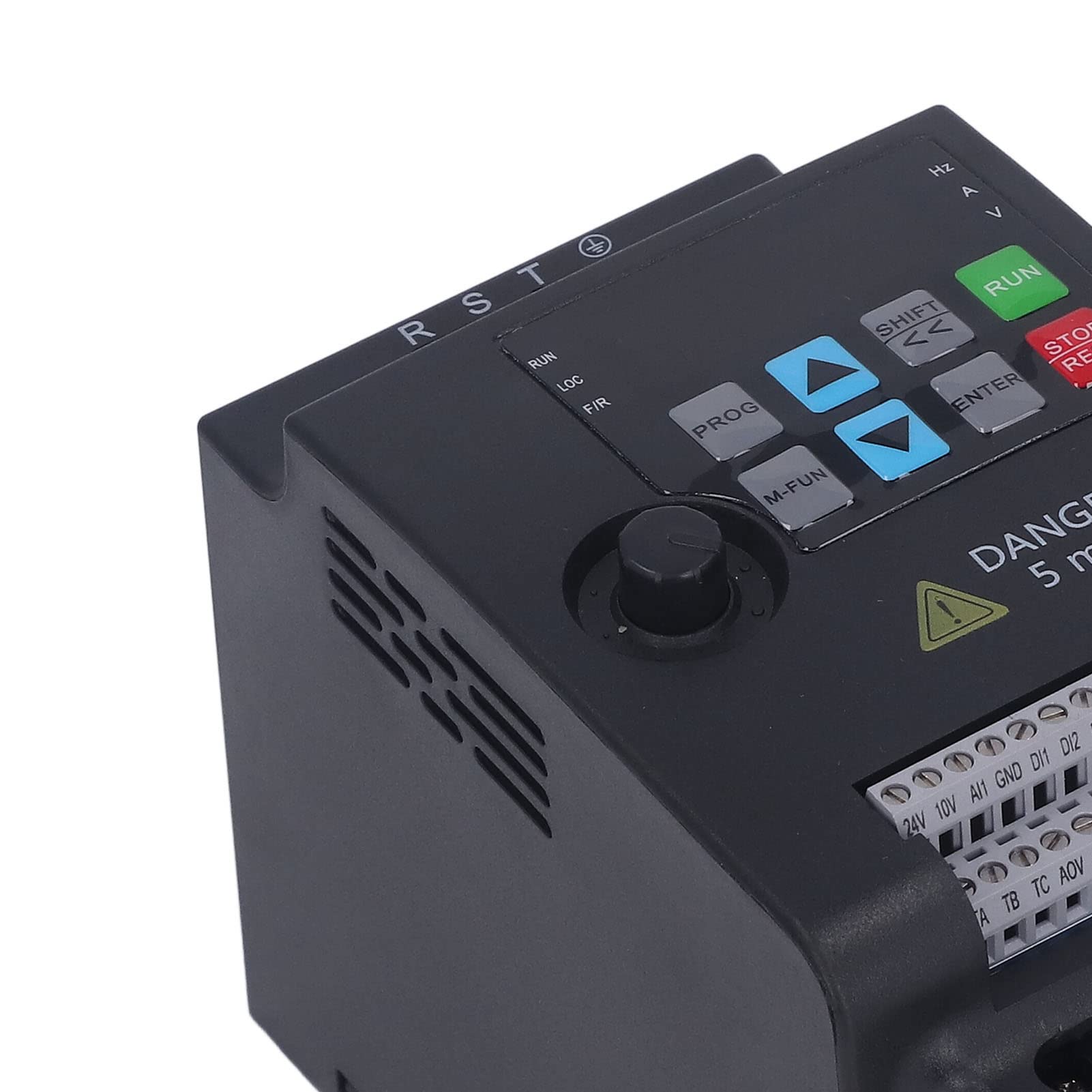 Regolatore di Frequenza Inverter Montato su Guida a Frequenza Variabile Trifase 1.5KW VFD Ingresso AC380V Uscita AC0-380V Per Centrale Elettrica di Manutenzione