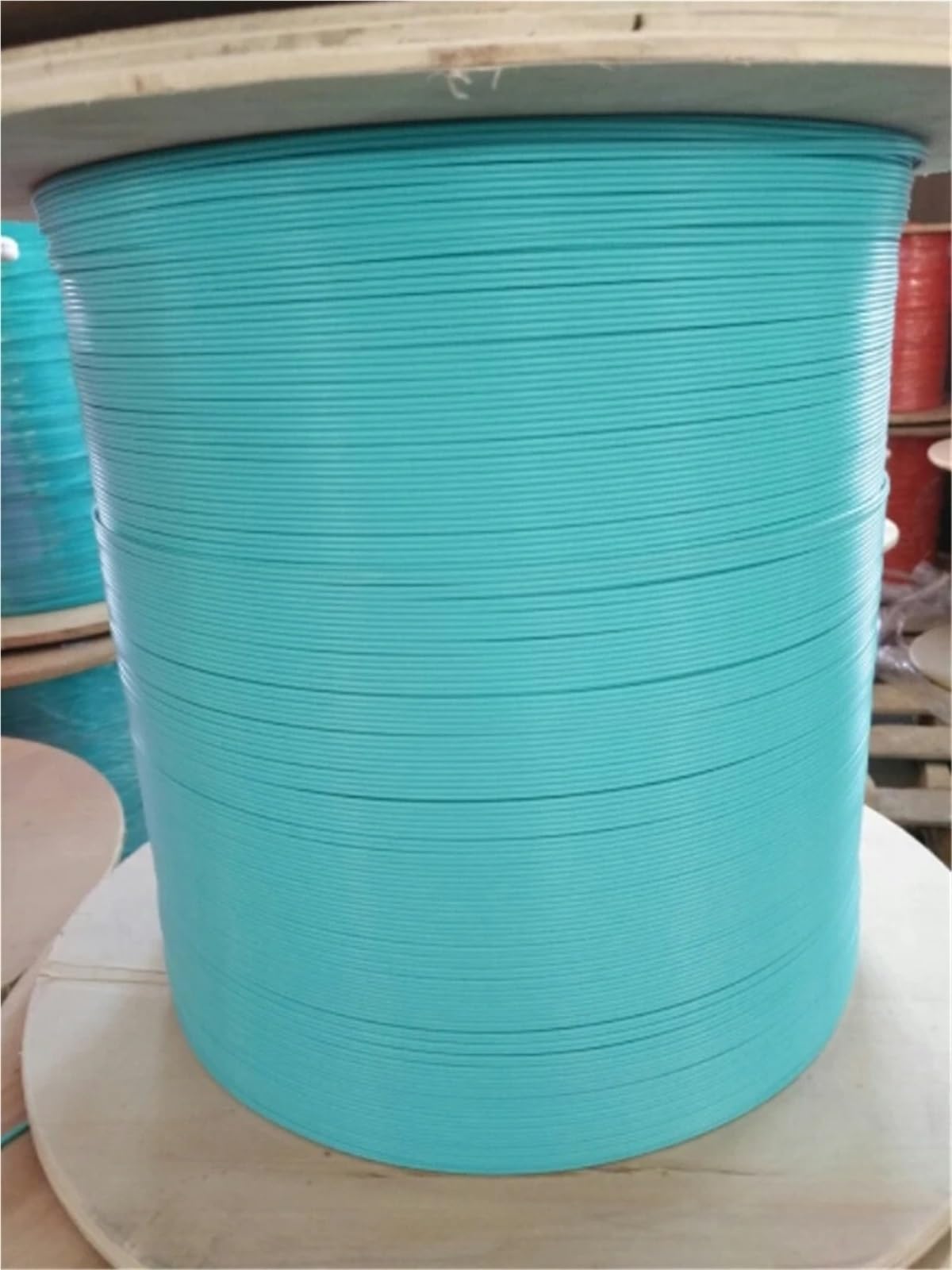 Cable dúplex de Fibra óptica de 2000 m, OM3-300, 2,0 mm, Color Interior, LSZH, for latiguillos de Fibra, 2 km/Rollo, Cable ftth
