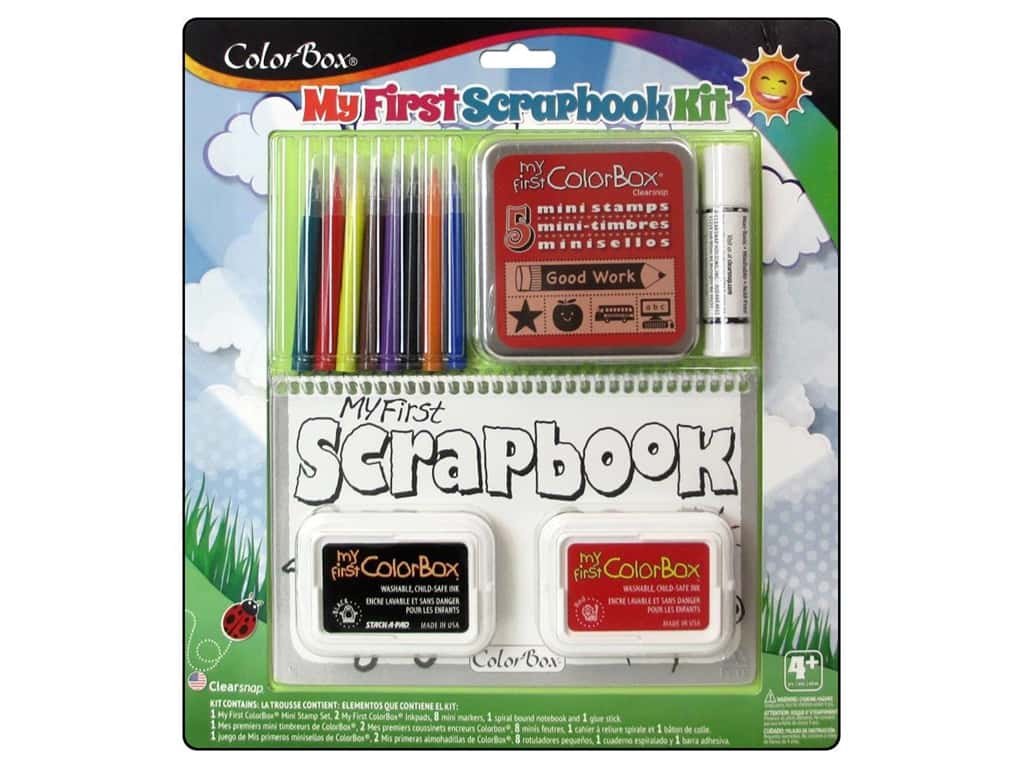 Clearsnap Number 2 My First Scrapbook Kit Amazon.in Home & Kitchen