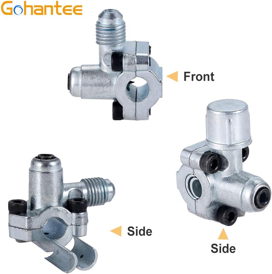 4 Pack BPV-31 Bullet Piercing Tap Valve Kits Compatible with 1/4 Inch, 5/16 Inch, 3/8 Inch Outside Diameter Pipes, Replace for AP4502525, BPV31D, GPV14, GPV31, GPV38, GPV56, MPV31