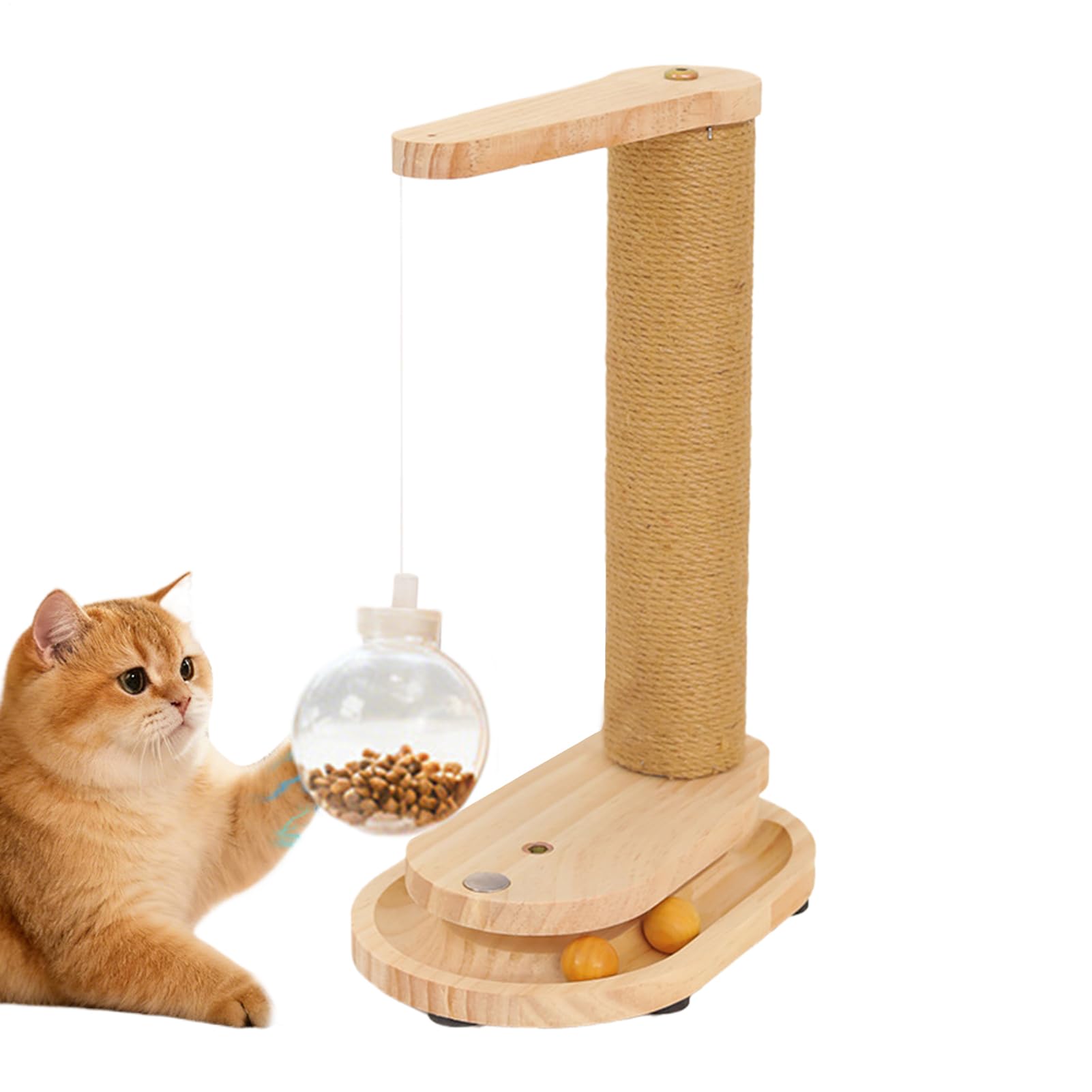 Arbre à gratter avec distributeur friandises pour jeu interactif