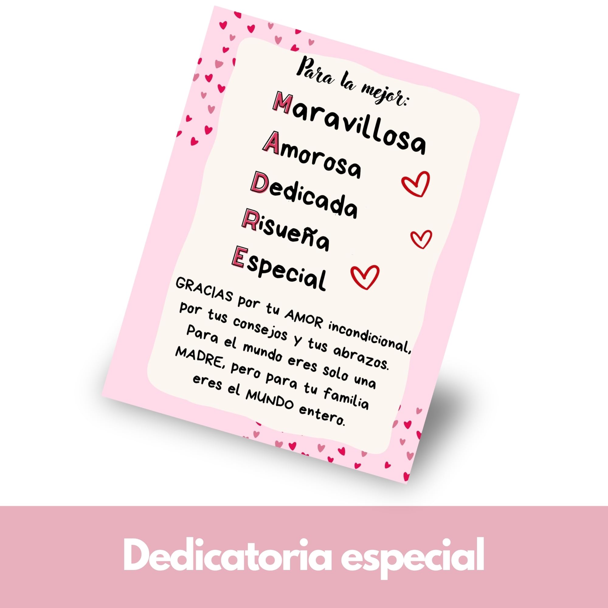 Peluchilandia Regalo Madre Divertido y Original | Cajita con Peluche Personalizado Te Quiero Mama con Bombones y Tarjeta | Regalos Mujer para el Dia de la Madre (Marrón)