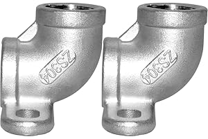 JoyTube Stainless Steel 90 Degree Elbow Drop Ear Fitting