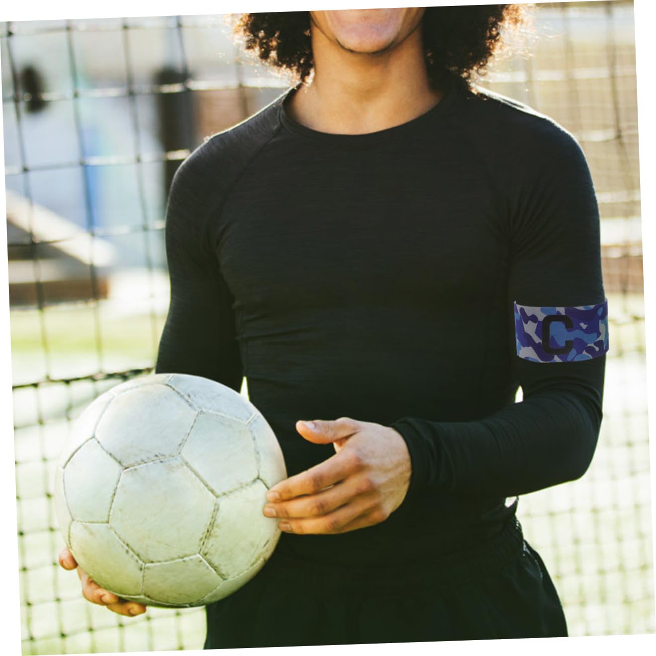INOOMP 15pezzi Fasce Calcio Resistenti All Usura Bracciali Professionali Per Armbands Regolabili Per Partite Di Calcio Da Arancione