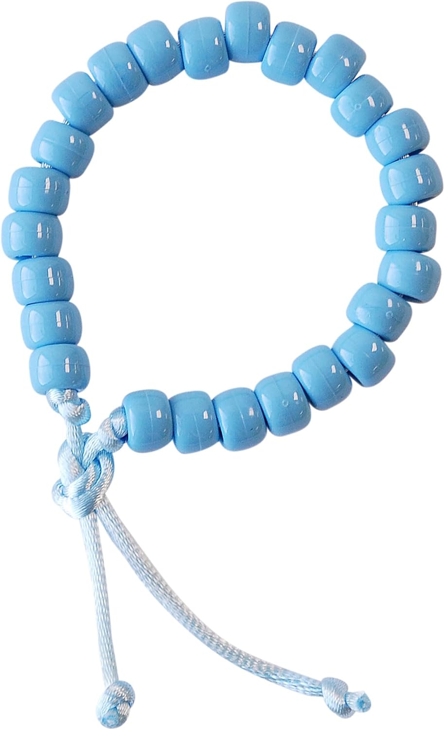 The Beadery Barrel Pony Bead in Baby Blye, 900-Piece - Image 5