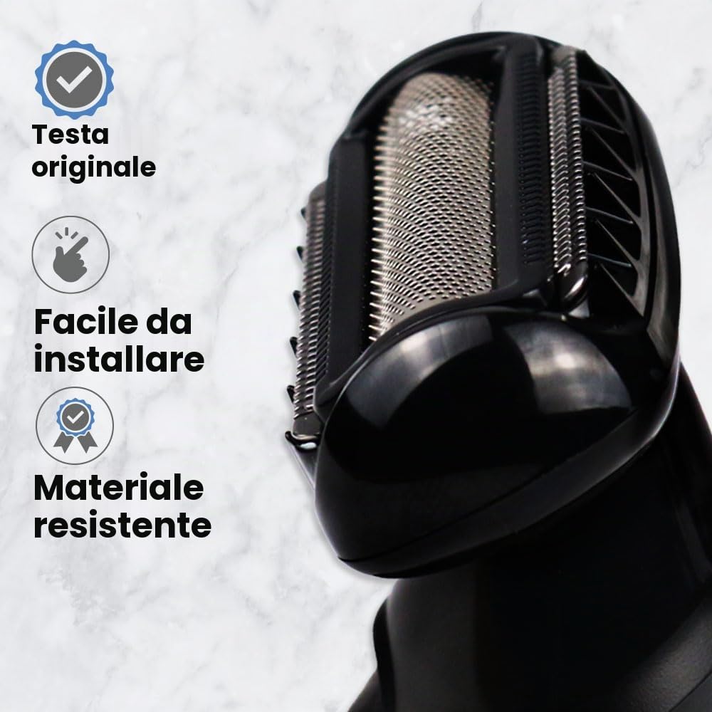 Anakel Home Testina di Ricambio per Rasoio Elettrico da Uomo 81634460 Compatibile con Braun Multi Grooming Body Shaver MGK3080, 5515, 5541 e 5544