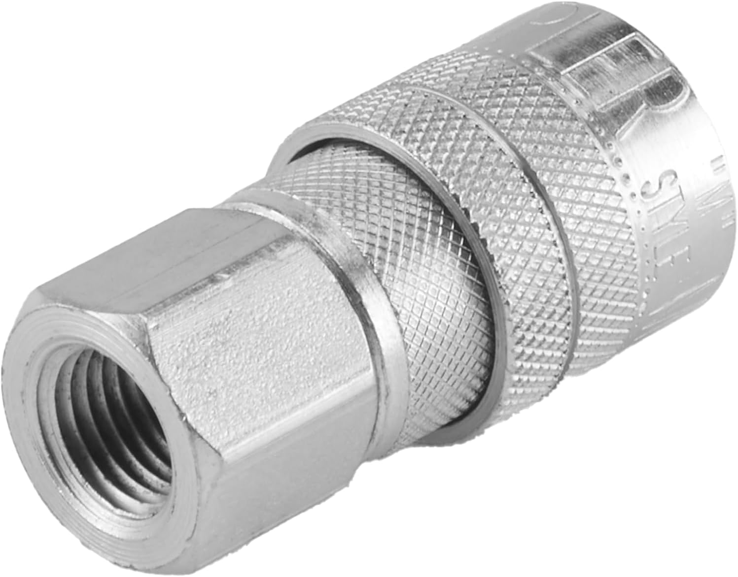 Milton 715ST 1/4" FNPT Industrial Interchange (M-Style) Quick-Connect Steel Coupler -Box of 10