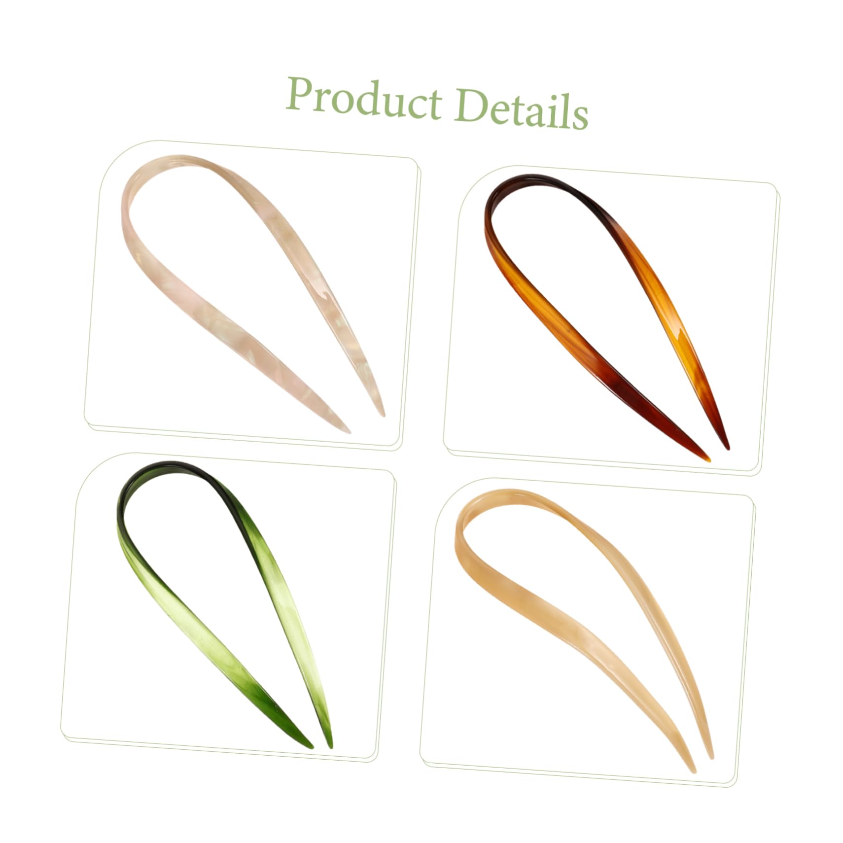 Healeved 20stücke Teiliges U-förmiger Haarnadeln Für Damen Minimalistische Haarschmuck Für Elegante Hochsteckfrisuren Leicht Und Bequem Für Frauen Und Mädchen
