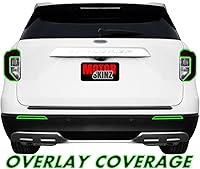 Vista 2 de SlickMod Tinte de humo de vinilo precortado para luz trasera Ford Explorer 2020-2023 (2. recorte de luz trasera, 20% humo oscuro)