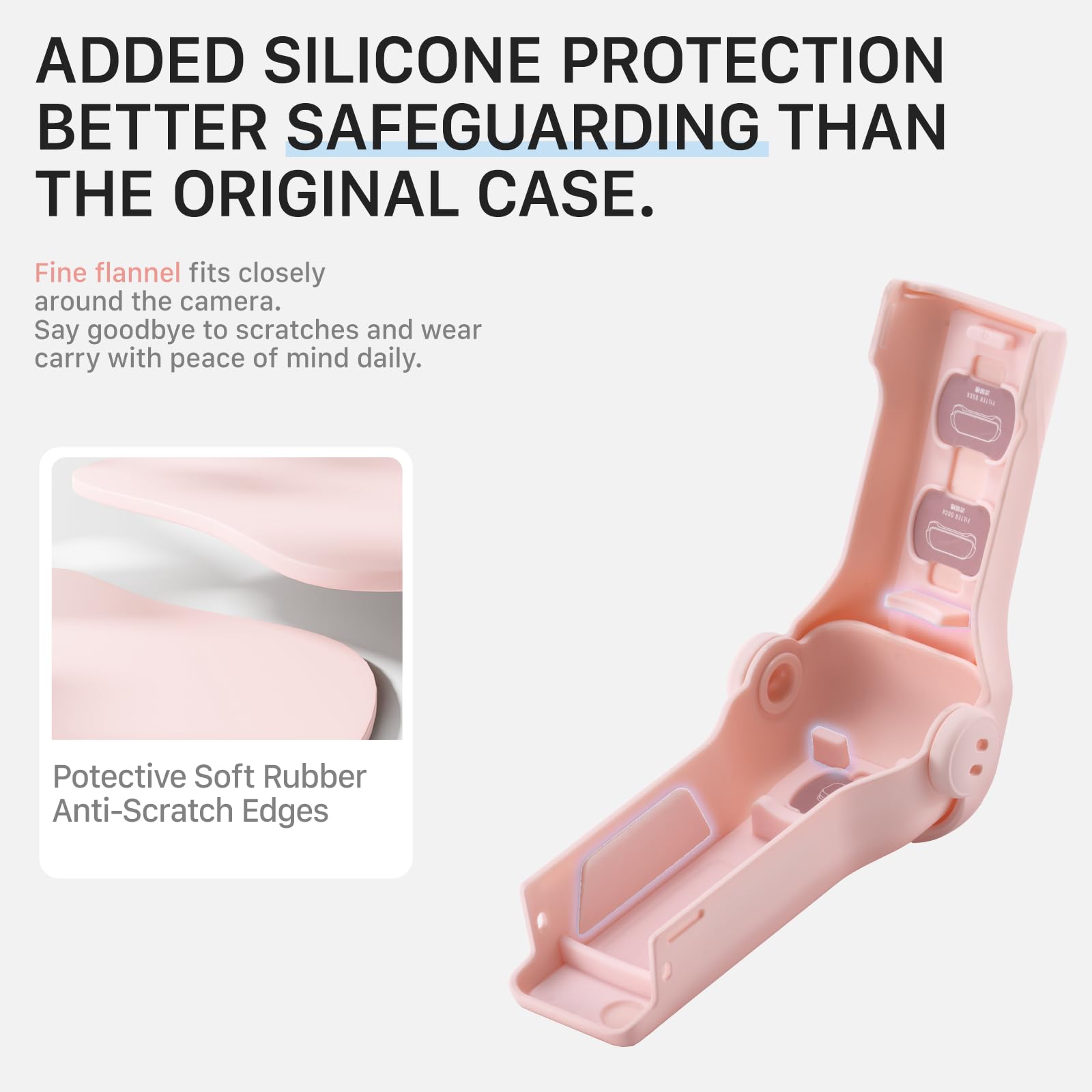 Tilta Pocket 4 Protective Case, Hartschale mit Safe-Lock, Stoßfest, Robustes Cover, Protective Case for DJI Osmo Pocket 4 Accessories, Hartschale – Platz für 3 Standardfilter, Grün TA-T96-PTC-LG - 2