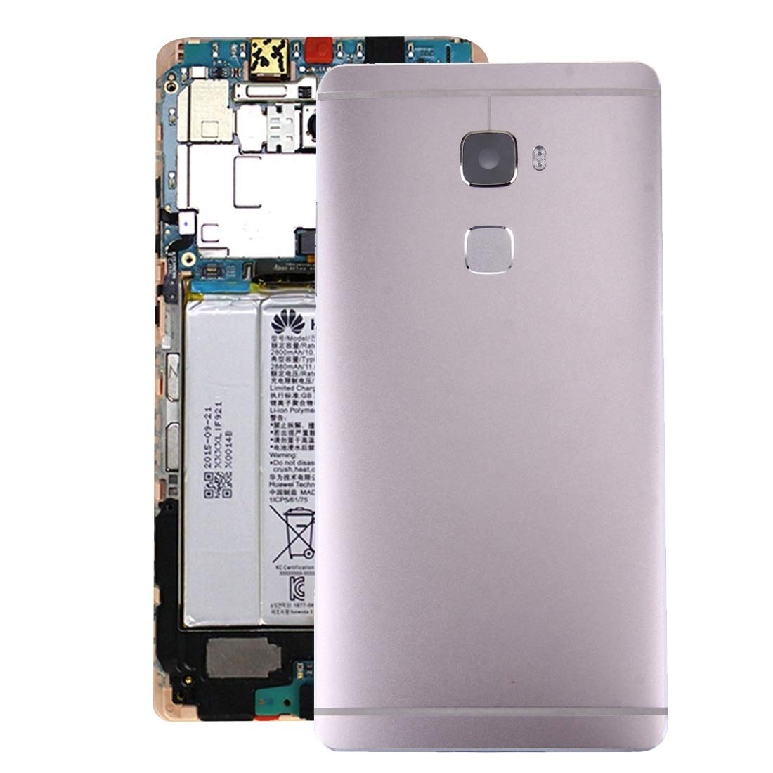 Batterie Couverture arrière Gris DHWFSSSA pour Coque Huawei Maté S - 8