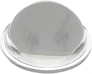 Easy-topbuy Borosilicate Glass Plano-convex Glass Lens,Smooth Optical Glass High Power LED Convex Lens Condenser Lens,30/44/54/66mm