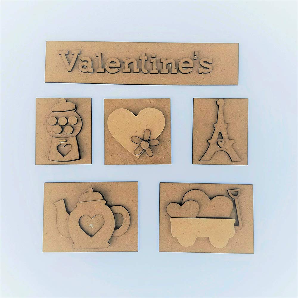 Shadow Box Kit - Valentine's