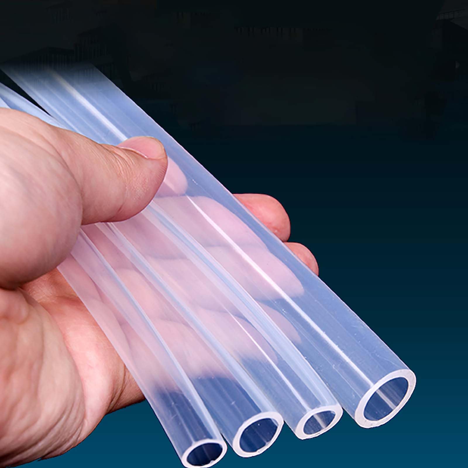 tubi di silicone, Tubo in silicone da 5 metri, diametro interno 5 mm, diametro esterno 6-11 mm(5x11mm)