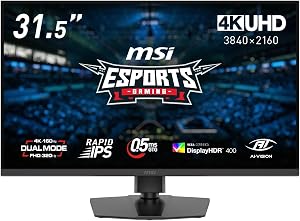 MSI MAG 322URDF E16 31.5型デュアルモードゲーミングモニター