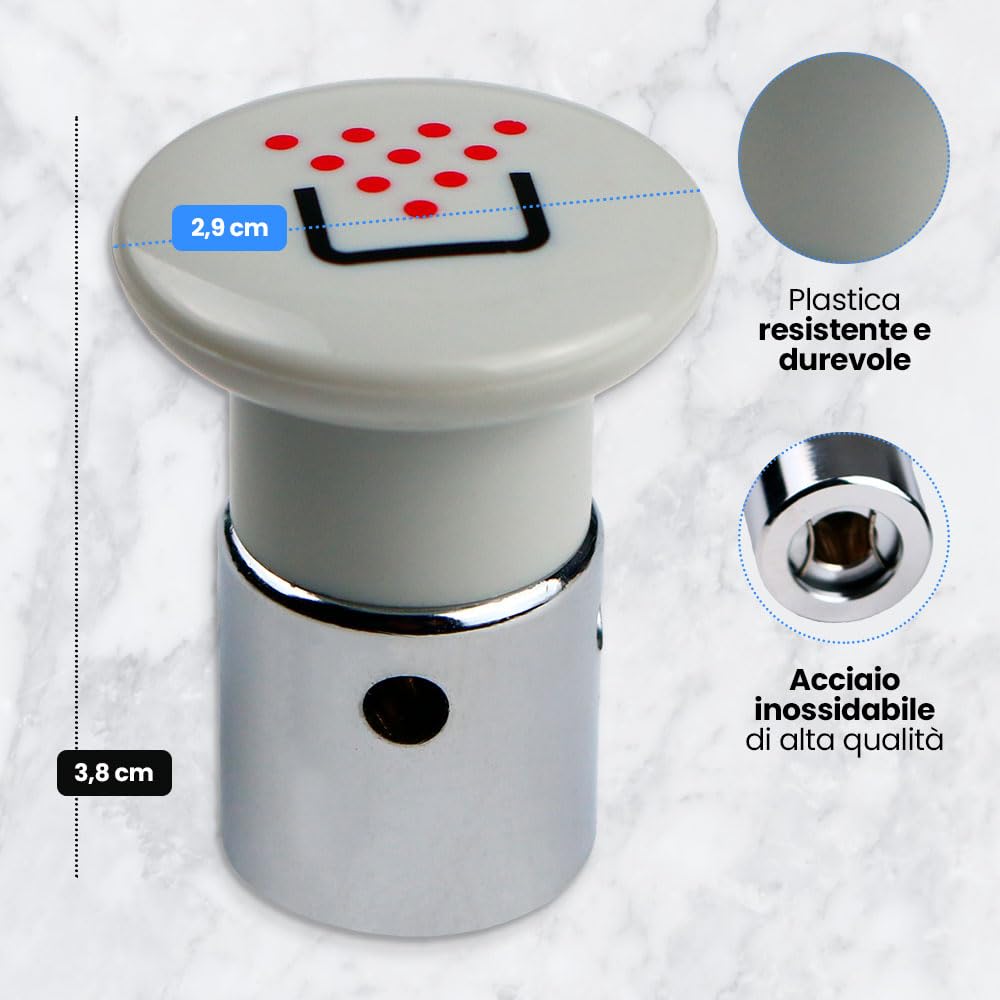 Valvola Di Sicurezza Rotativa Per Pentola A Pressione BRA - Ricambio Per Modelli Star E New Star - Foto 7