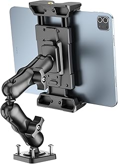 OHLPRO Tablet Mount for Truck - Heavy Duty Drill Base - Tablet Holder for Car Dashboard, iPad Holder for All 5"-13" iPad Pro Samsung Galaxy Kindle fire Tablets and Car Wall Desk etc.