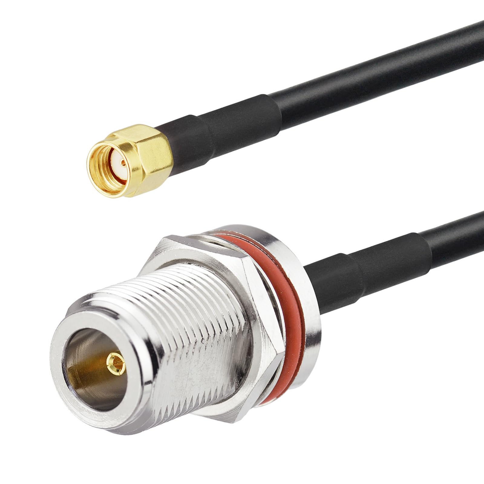 Bingfu Antenne hélium HNT Lora 915 MHz 3dBi - Câble RG58 de 0,9 m - Compatible avec Nebra Bobcat 300 Cal-Chip RAK V2 Syncrobit SenseCAP M1 Helium HNT Miner Hotspot Gateway