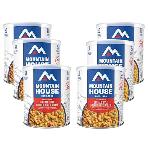 Miniatura 69 de Mountain House - Cazuela de fideos de pollo liofilizados caseros #10 - Paquete de 6 Alimentos enlatados de supervivencia y emergencia Comidas