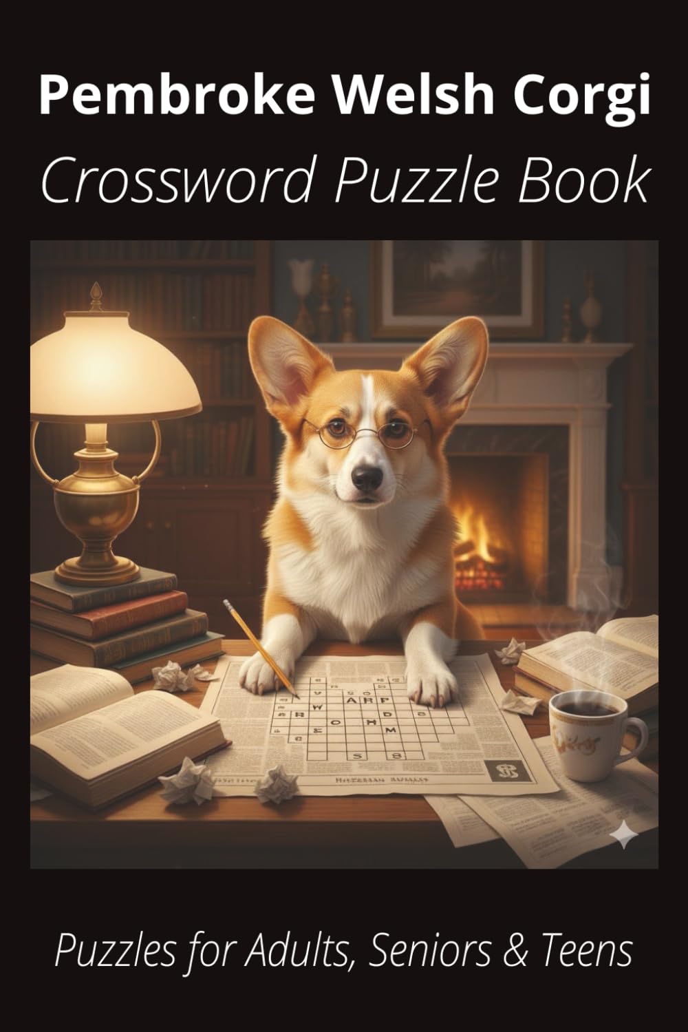 Pembroke Welsh Corgi Crossword Puzzle Book: Crossword Puzzles with Easy-to-Read Print About Pembroke Welsh Corgis, Loyal Companions, Training, Fun ... Pet Lovers, Vacations, and Relaxing Moments
