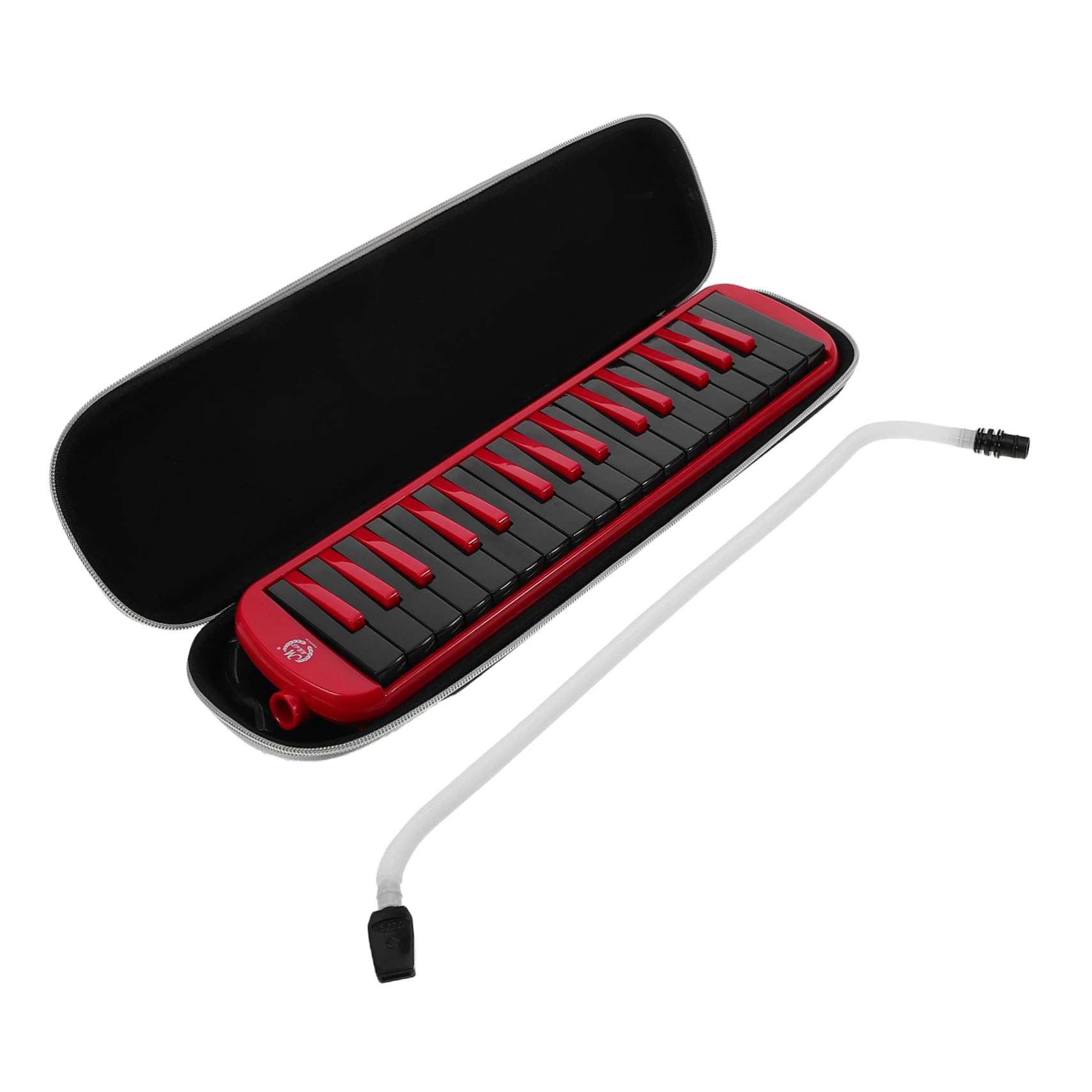 Mélodica Touches pour Débutants avec Étui Eva Instrument à Vent pour Adultes Outil Éducatif pour Développement Musical Design Élégant et Pratique pour Séances Entraînement
