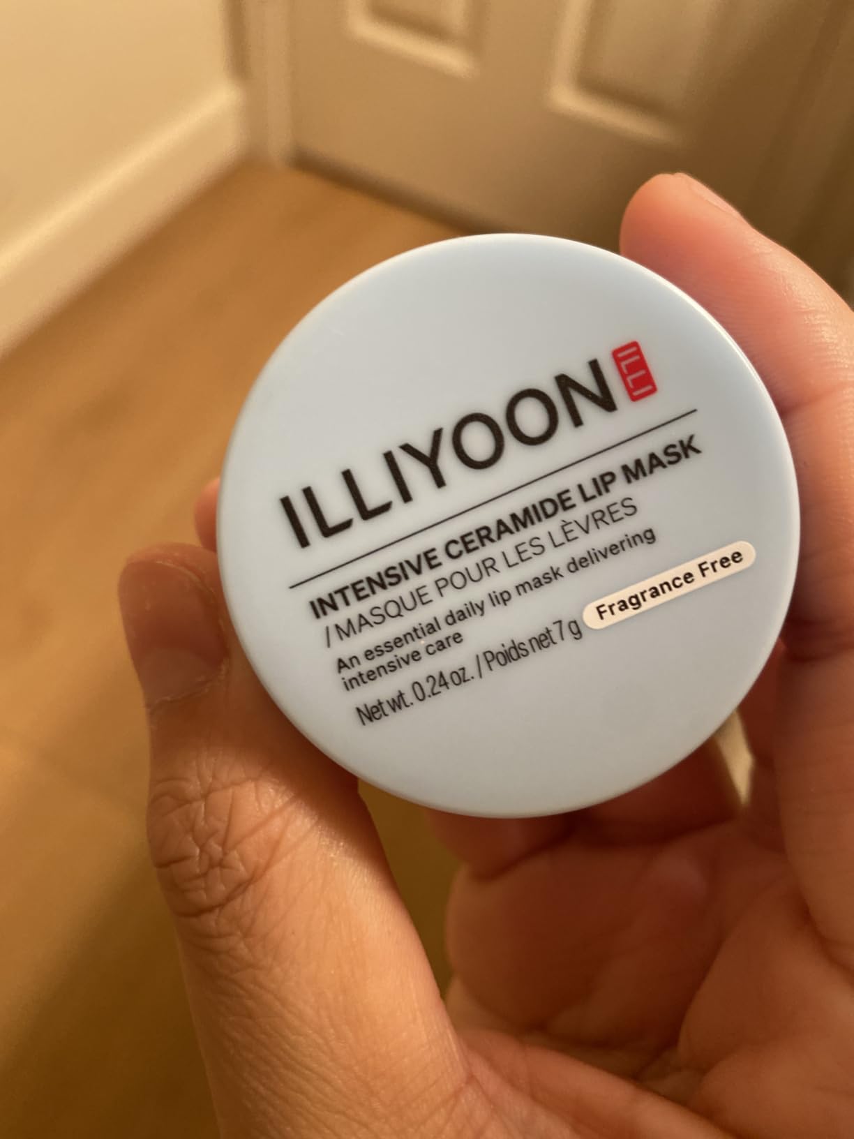 ILLIYOON Intensive Ceramide Lip Mask | 10,000ppm Ceramide for Barrier Repair & Deep Hydration, Non-sticky Vegan Formula, Overnight lip Mask & All-Day Balm, Fragrance-Free, Korean skincare, 0.24 fl.oz