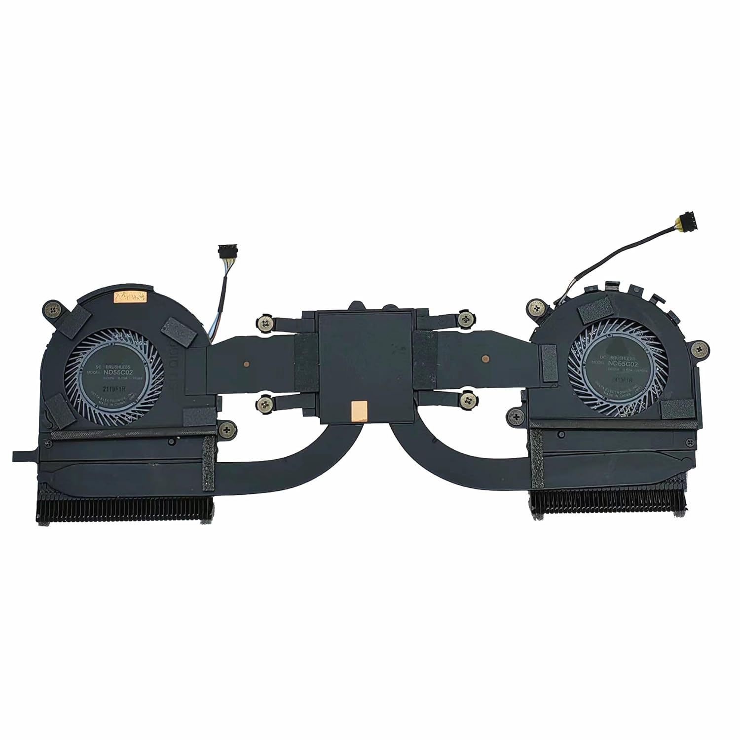 Replacement New CPU+GPU Cooling Fan with Heatsink for HP EliteBook X360 1030 G3 HSN-Q10C L31859-001 L34272-001 ND55C02-17G03 ND55C02-17G04 DC05V 0.50A