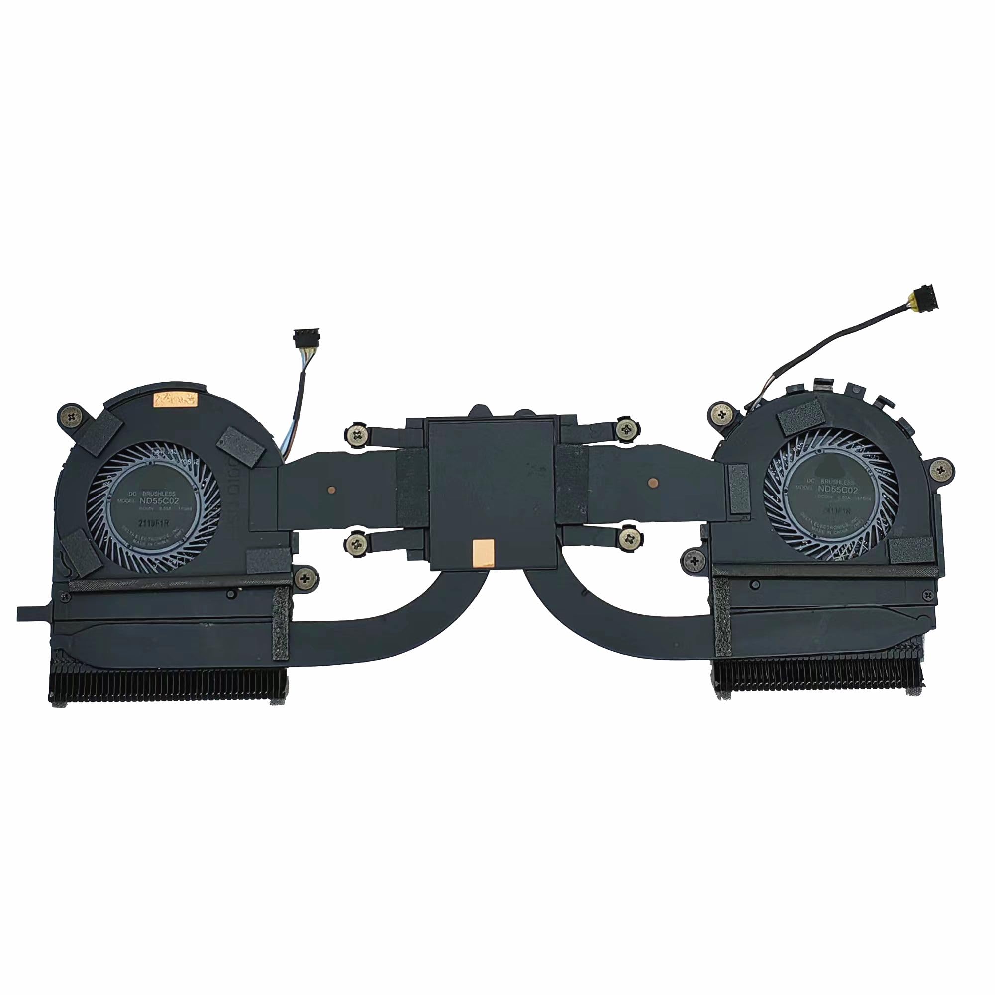 Ventilateur de refroidissement CPU + GPU avec dissipateur thermique pour HP EliteBook X360 1030 G3 HSN-Q10C L31859-001 L34272-001 ND55C02-17G03 ND55C02-17G04 DC05V 0,50 A