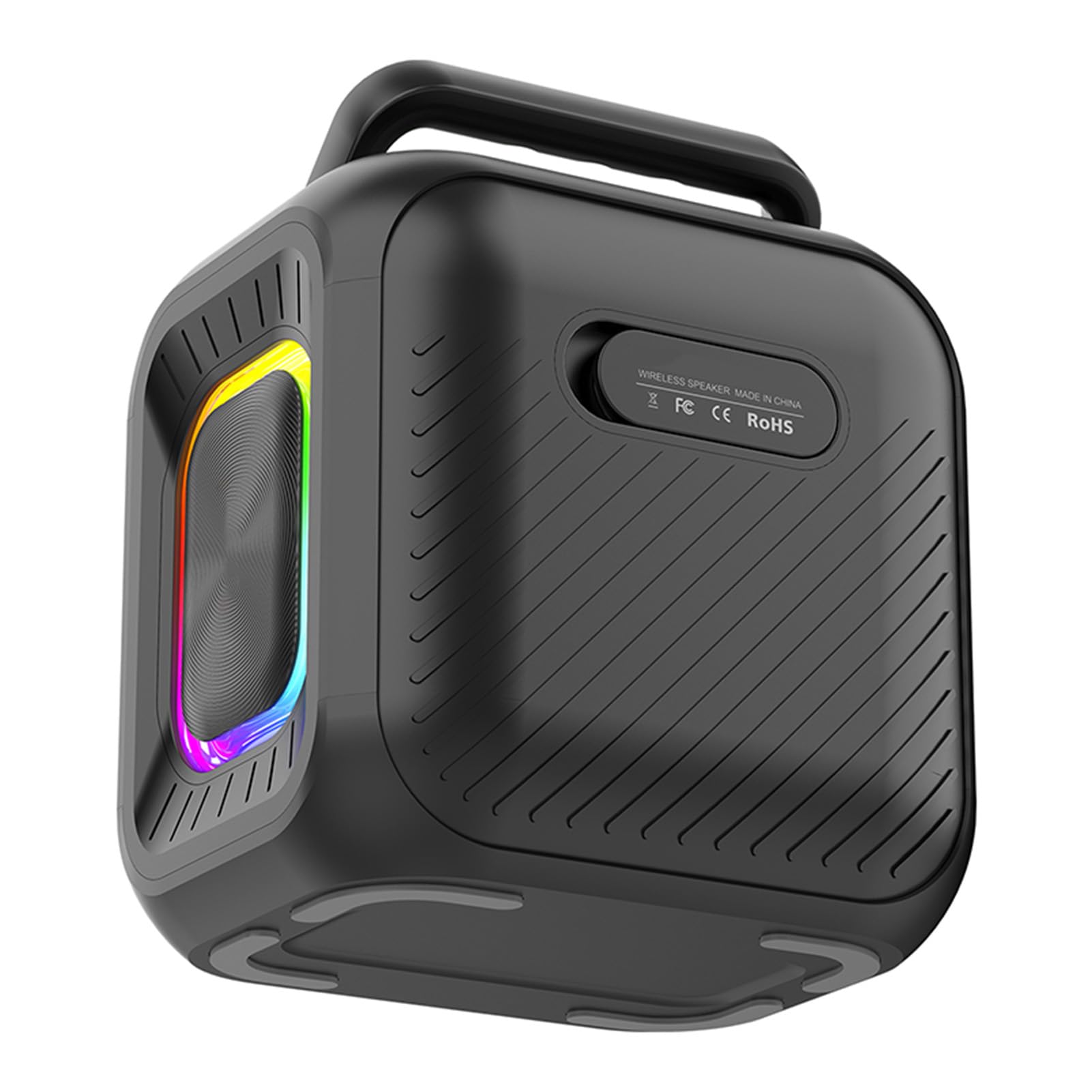 Cassa Portatile Wireless 30W BT 5.4 con Luci RGB, 6000mAh, per