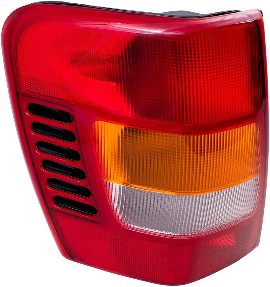 Brock Tail Light for 1999-2002 Grand Cherokee w/Circuit Board and Bulbs To 11/2001 55155139AC Left CH2800138
