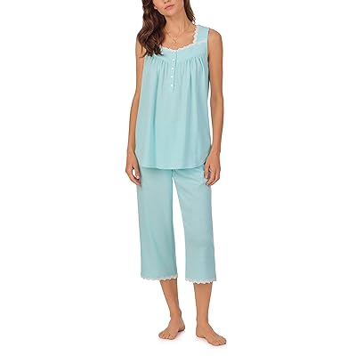 Eileen West Sleeveless Knit Capri Pj Set Women