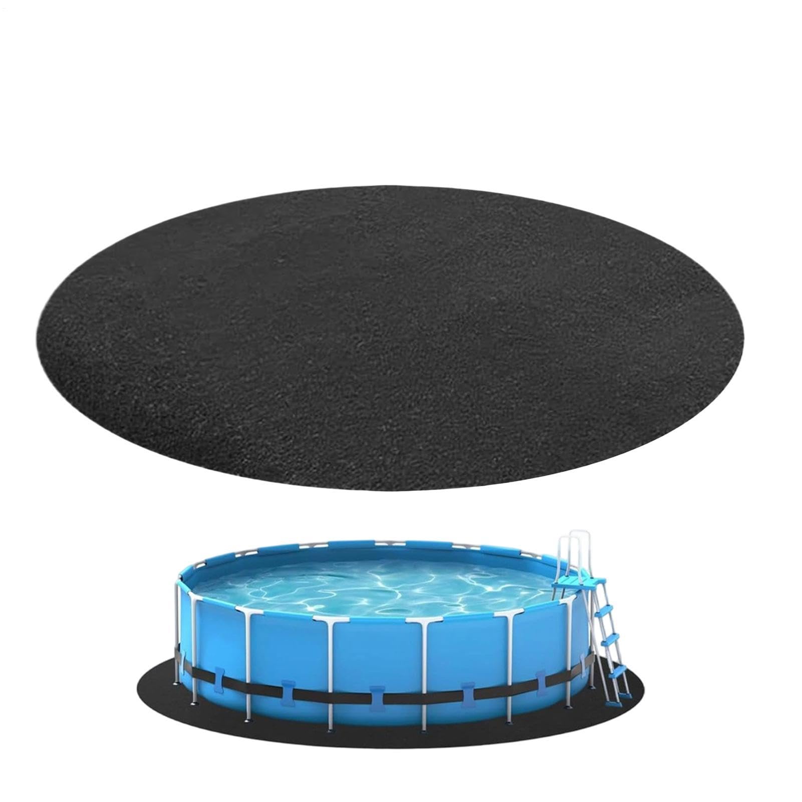 Alfombrillas para Suelo De Piscinas,Antideslizante Ecológico y Grueso con Protección contra Perforaciones | Protectora para Piscinas,para Jardín Patio Césped Pasto y Explanada