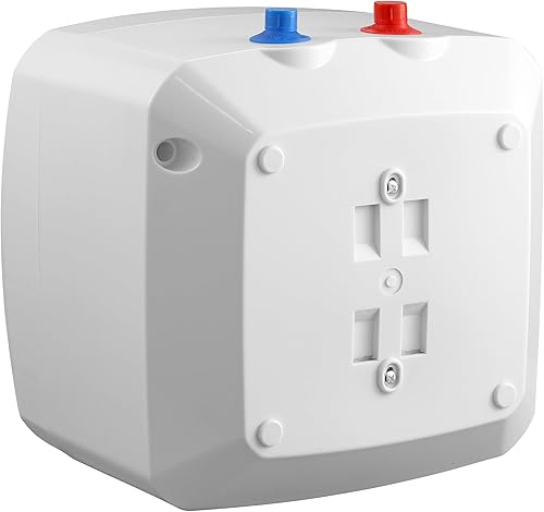 Miniatura 9 de Calentador de agua eléctrico con mini-tanque, punto de uso de 2.65 galones, calentador de agua caliente instantáneo de 110 V 1500 W, elimina el
