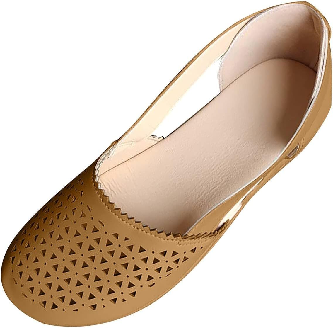 Closed Toe Sandals Women Arch Support Summer Beach Sandals Dressy Wedges Casual Hollow Out Orthopedic Shoes Comfy Non-Slip Sandal Everyday Walking Shoe Slippers