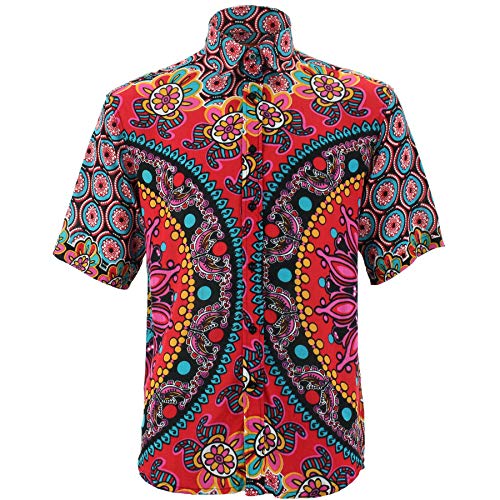 Chemise Carnaval Mandala pour rompre avec la monotonie des vêtements d'été masculins