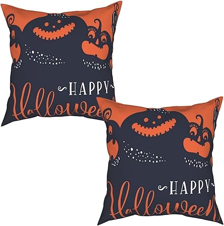 Amazon クッションカバー柔らかい おしゃれハロウィンカボチャ手書きレタリングベクトルイラストインテリア飾ソファ背当て枕カバー り 2枚セット50x50cm 枕カバー ピローケース オンライン通販 Amazon クッションカバー柔らかい おしゃれハロウィンカボチャ手書きレタリングベクトルイラストインテリア飾ソファ背当て枕カバー り 2枚セット50x50cm 枕カバー ピローケース オンライン通販