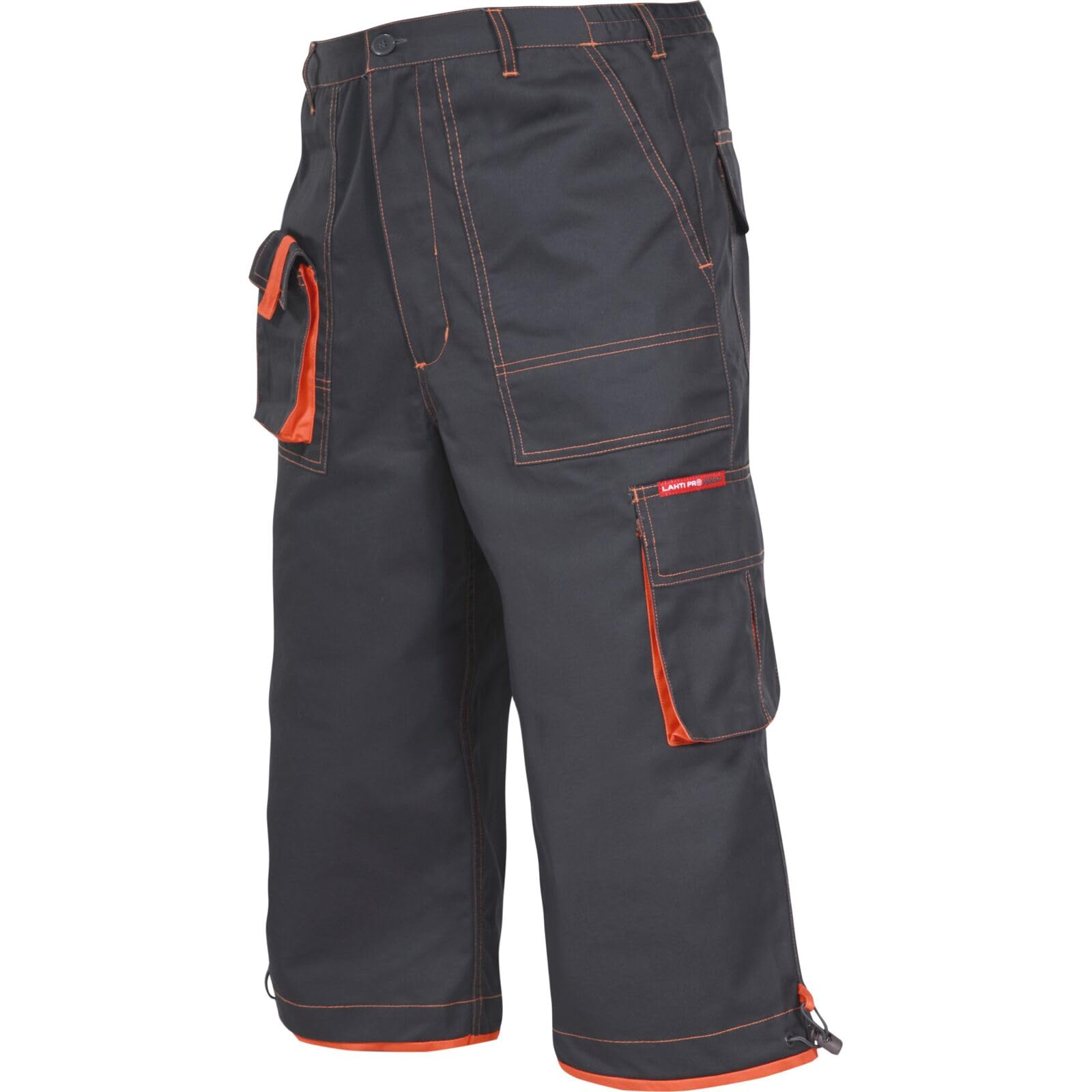 LAHTI PRO Berfus Kurz Hose Arbeitshose Caprihose Sommer EN ISO 13688 Größe: Graphit dunkelgrau