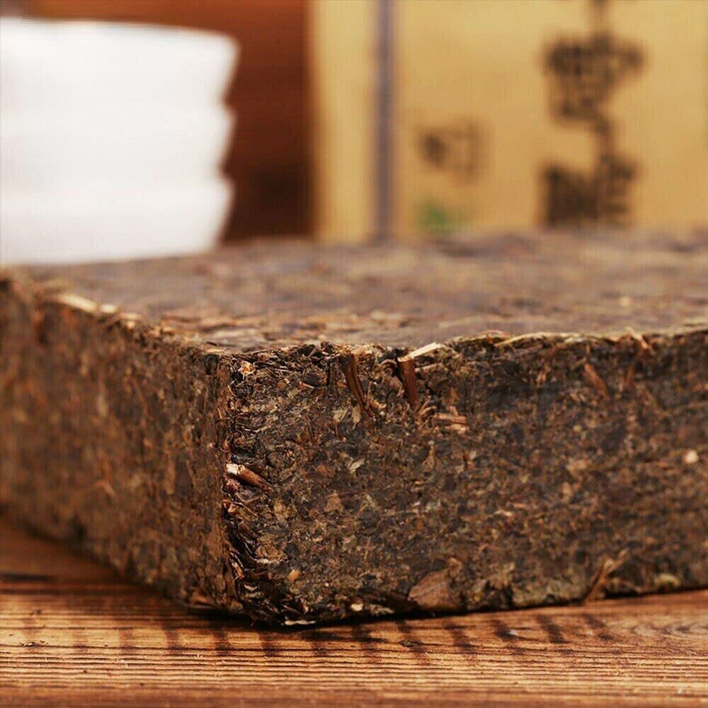 Amazon.co.jp: 安化白沙渓黑茶濃茶磚茶中国茶400g : 食品・飲料・お酒