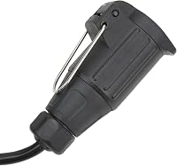 Tbest 13-Pin Utánfutó Csatlakozó 7-Pólusú Adapter Autó Teherautó Kábel 9