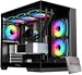 EMCA4 Computer Gaming PC Assemblato Ryzen 7 7700 - RTX 5060 TI 16GB - SSD M.2 1TB nvme Gen4 - Ram 32GB DDR5 6000mhz EXPO - ARGB - Windows 11 - B850 WIFI - Bluetooth - Dissipatore a Liquido 360mm