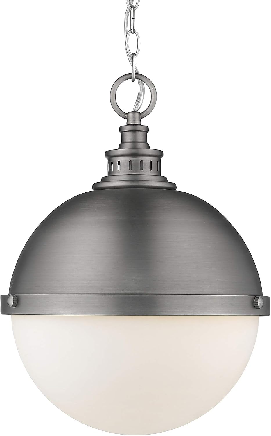 Z-Lite 619P14-AN 2 Light Pendant, Antique Nickel