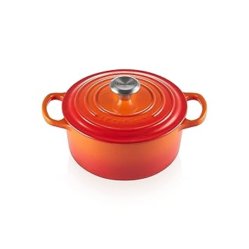 Le Creuset Signature Cast Iron Round Casserole 20 cm Volcanic
